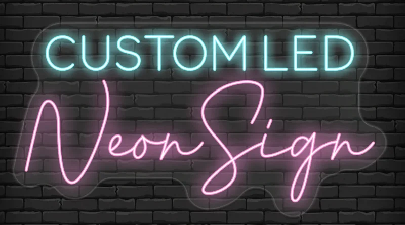 Custom Outdoor Neon